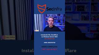 CLOUDFLARE E WINDOWS SERVER - CERTIFICADO SSL GRÁTIS #cybersecurity #cloudflare #secinfra