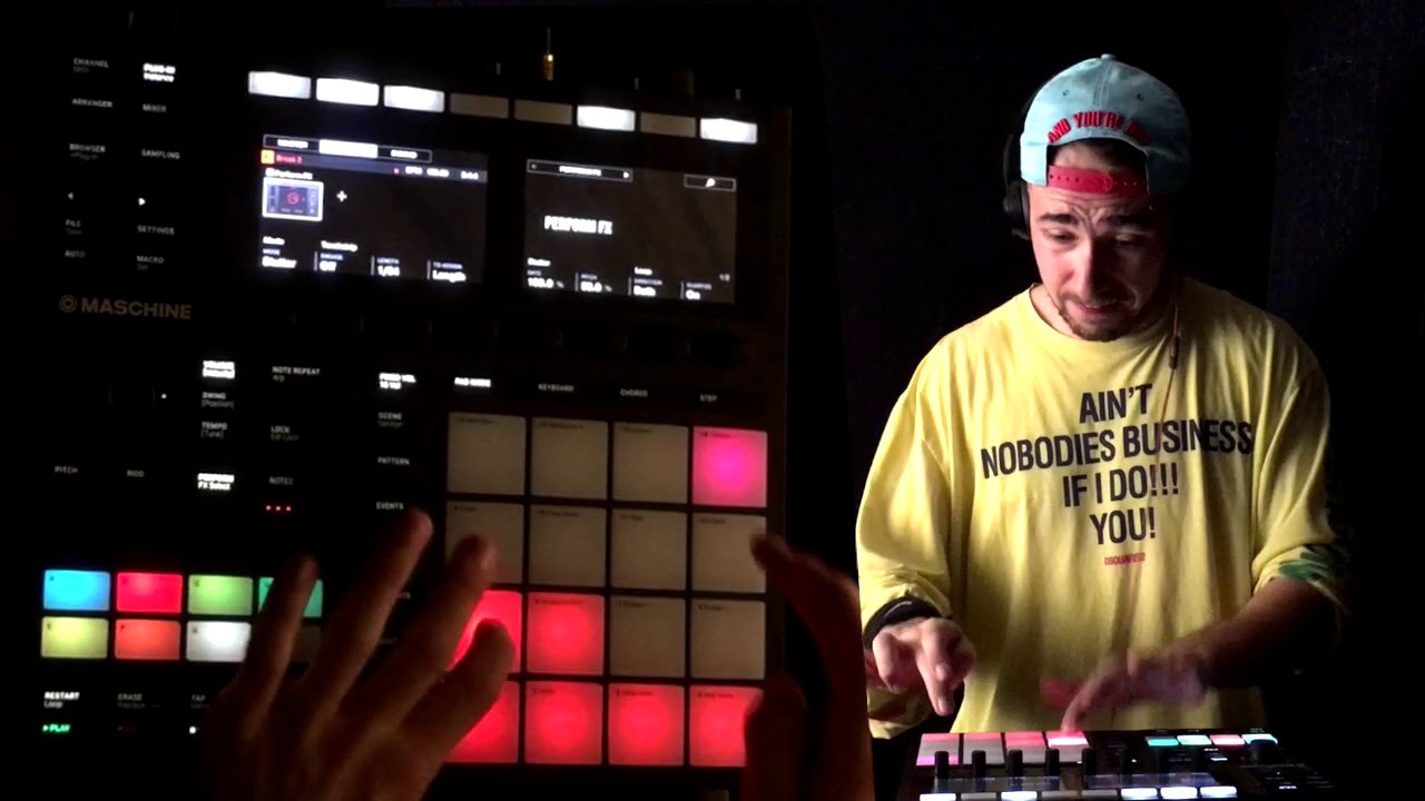 Maschine MK3 - Live EDM track !!!    by BassKleph(365 Music Challenge)