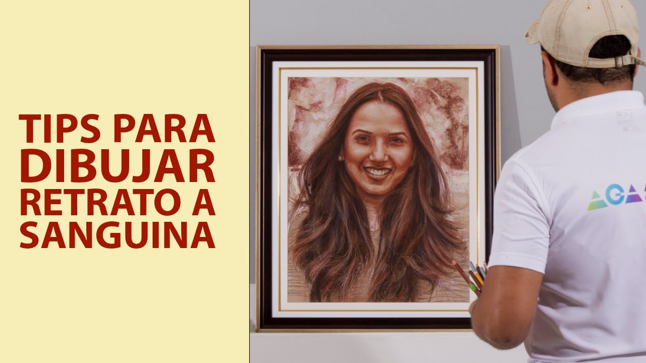 Blog 01-Dibujo de rostro a sanguina, paso a paso  por Luis Ángeles.