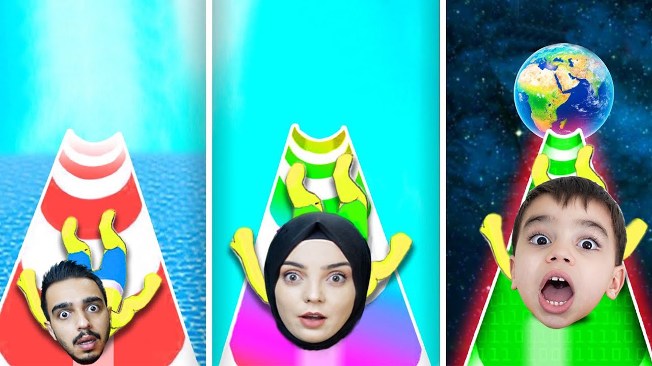 DÜNYANIN EN UZUN AQUAPARKINDA BİRİNCİ OLDUK !! 😱 Aquapark.io