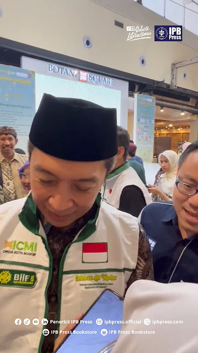 Terima kasih kepada Bapak Dedie Abdu Rachim, M.A., Walikota Bogor, atas kehadirannya!🥰✨
