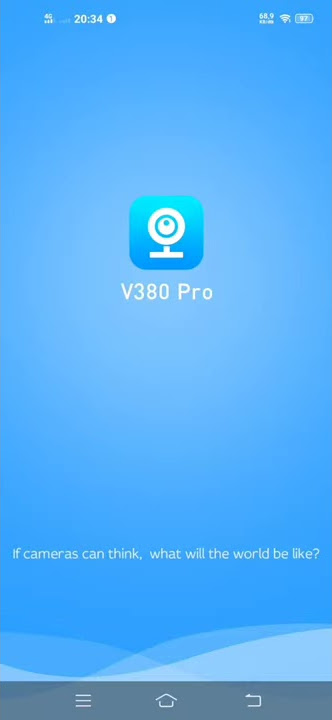 cara mematikan suara ketika pertama menghidupkan cctv v380 melalui aplikasi v380