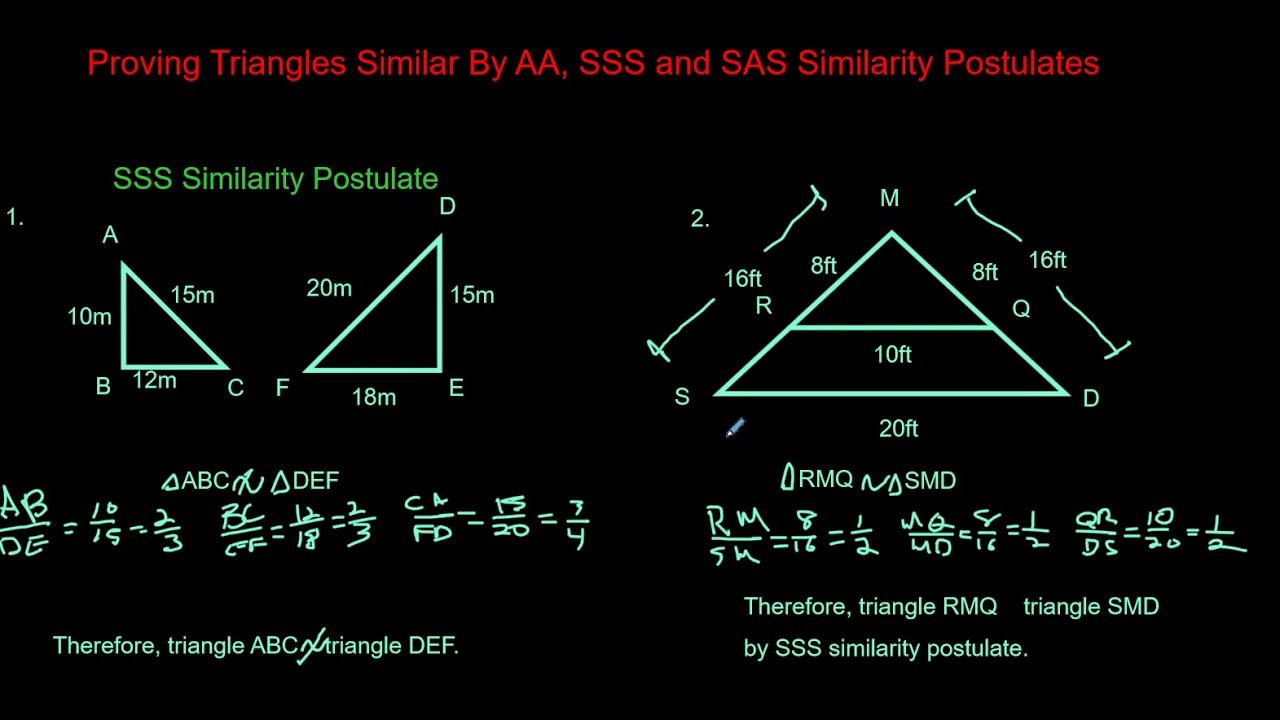 proving-triangles-similar-by-aa-sss-and-sas-similarity-postulates