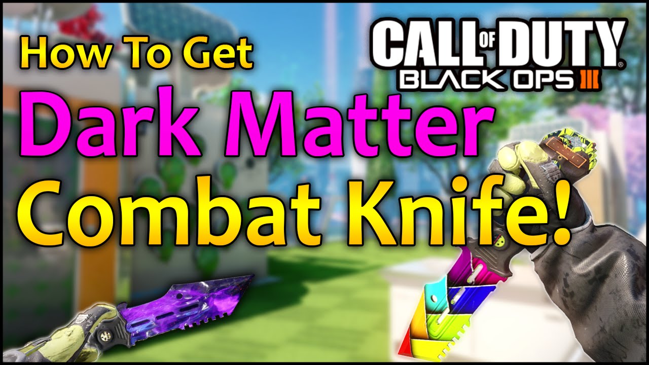 How To Get Diamond Combat Knife! | Dark Matter Tips Ep.5 (Black Ops 3 Gameplay)