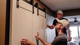 Are Two Barn Doors Twice The Trouble To Install?