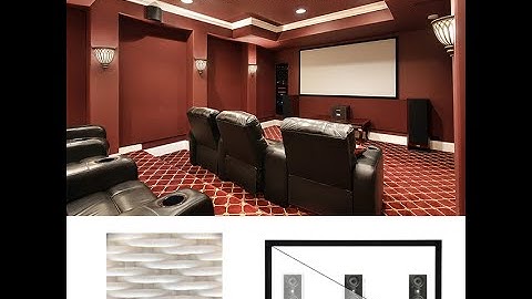 Professional home theater 4K/8K Woven AT Acoustically Transparent projector screen