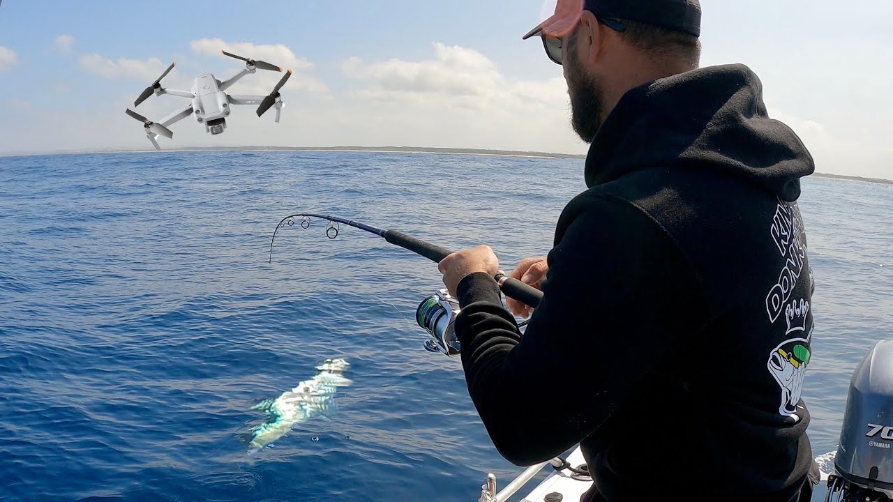 I USED MY DRONE TO CATCH TUNA