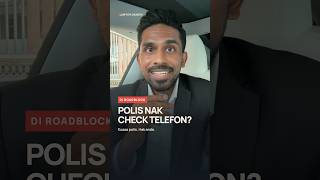 Boleh polis check telefon anda di roadblock?