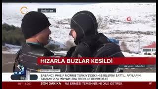Jandarma Komando Özel Asayiş Komutanlığı Su Altı Arama Kurtarma Timleri Çıldır Gölünde..