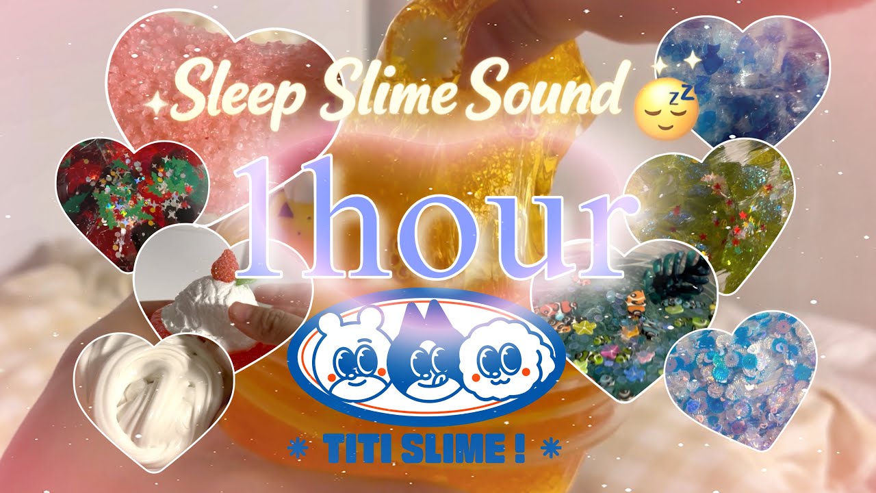 Make You Fall Asleep in Minutes🛏️ (1 Hour Echo Slime ASMR) | 몇 분 안에 잠드는 에코 슬라임 ASMR 1시간)