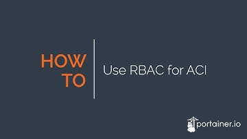 How to use RBAC for ACI