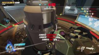 Overwatch - Pharah Hexakill Play of the Game