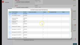 Directions to register course requests in Powerschool