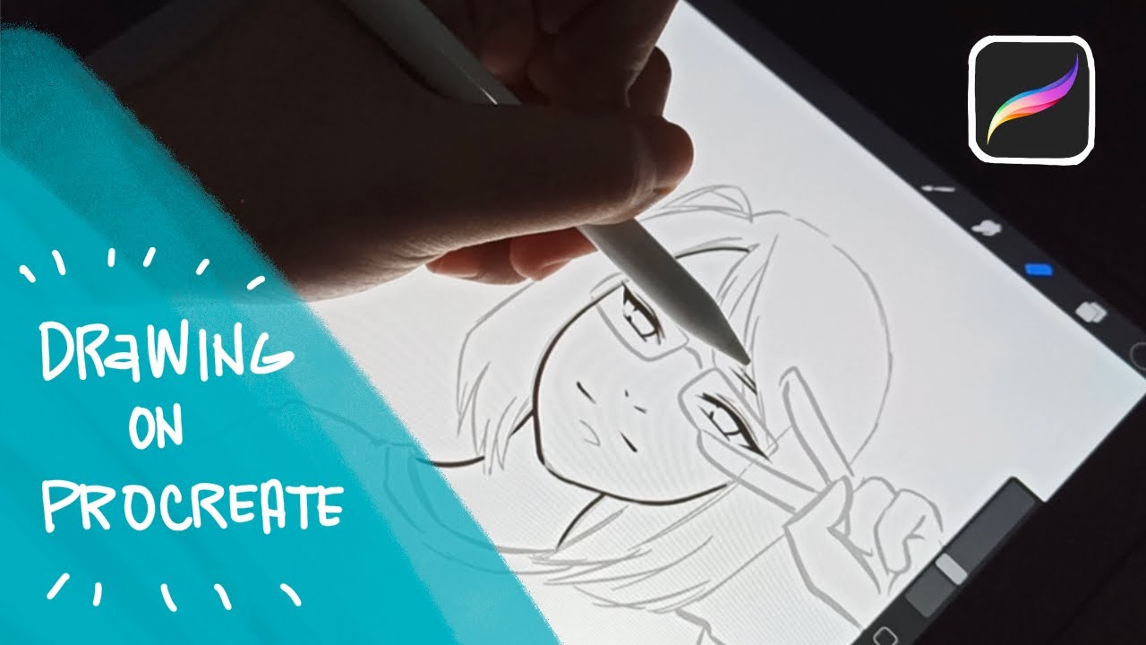 How I Draw on Procreate ||Step by Step Process|| + TUTORIAL - YouTube