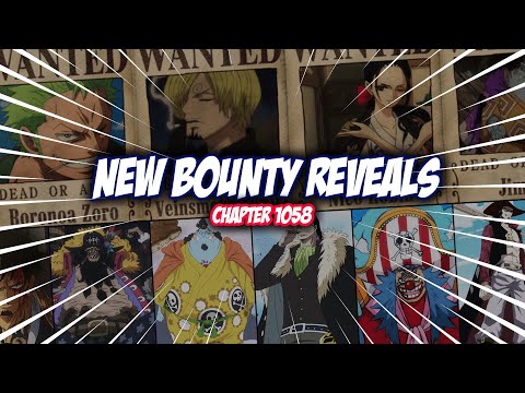 New Bounties of Straw Hat Pirates and Warlords after Wano | One Piece chapter 1058 | Bounties