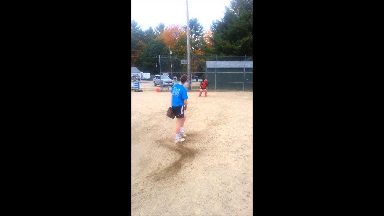 Sarah Patterson catching Kaley