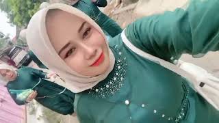 Jilbab tobrut satin licin HD 60fps || part 9