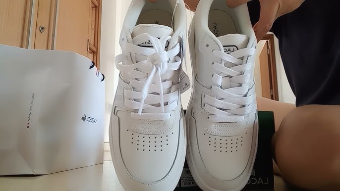 NIKE AIR FORCE 1 ALTERNATIVE??? LACOSTE L001 UNBOXING AND ON FOOT -