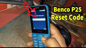Benco P25 Reset Code || How To Factory Reset Benco P25 || Lava Benco Restore Factory Reset Code