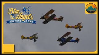 Blue Angels Air Show ~ The Biplanes by Petresky films 240 views 2 years ago 7 minutes, 12 seconds