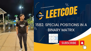 1582. Special Positions in a Binary Matrix | Leetcode | December Daily Challenge 2023 |