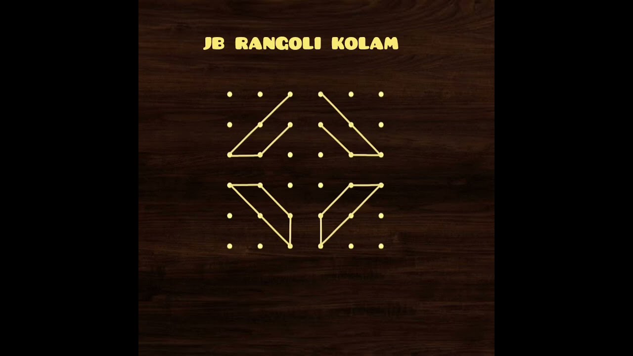 6dot6 trational mandala kolangal ❤️ beautiful rangoli kolam 🥳 simple design daily muggulu Masi kolam