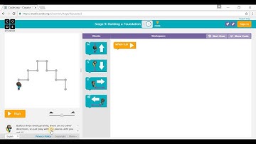 Code.org: Course 1 - Stage 9: Building a Foundation