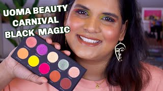 UOMA Beauty Carnival Black Magic Color Palette - First Impression | Karen Harris Makeup