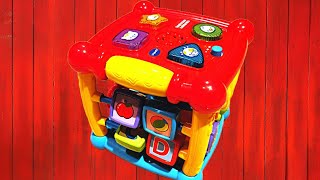 Vtech Busy Learners Activity Club Cube Toy Review and Overview