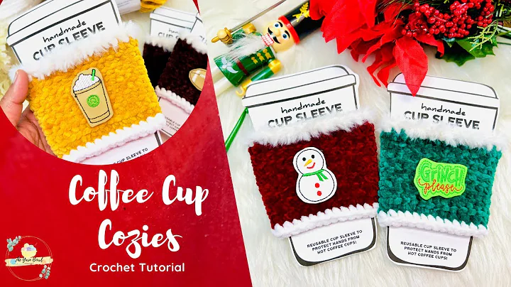 Create Beautiful Crochet Cup Cozies!