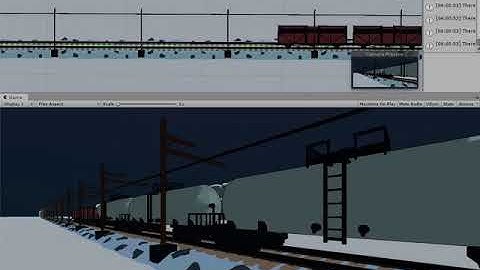 Train simulation