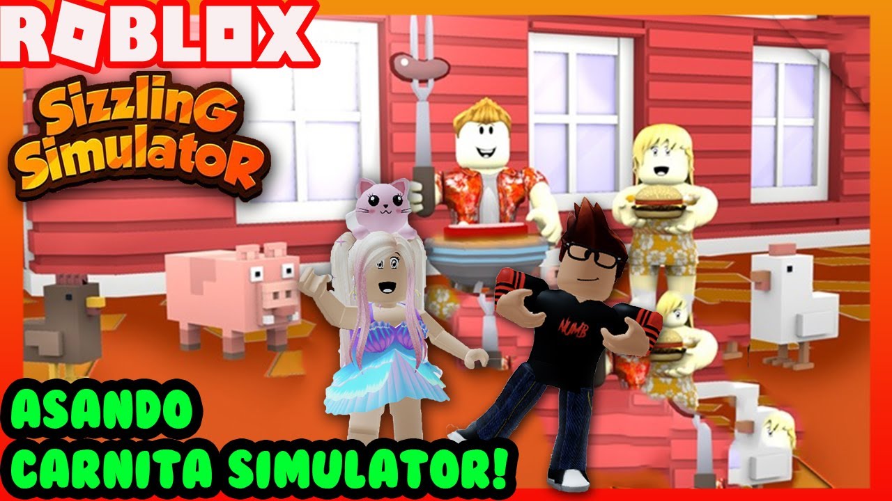 🥓El Juego de las Parrillas Calientes y Las Carnitas Asadas! Yomii! Roblox Sizzling Simulator🍖