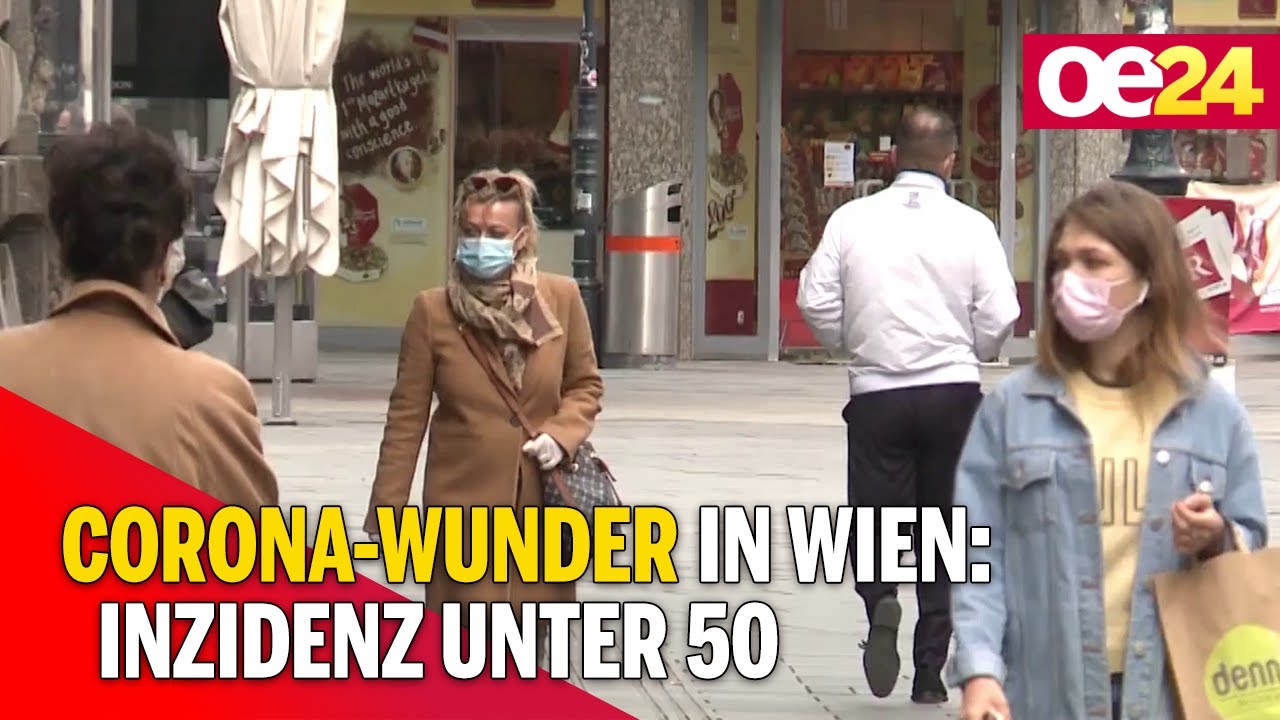 Corona-Wunder in Wien: Inzidenz unter 50