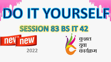 KYP CIT NEW DO IT YOURSELF SESSION 83||SESSION #42 BS-CIT || DOIT YOURSELF DO IT  LESSON NO 83 HINDI