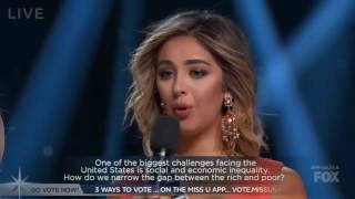 Miss California Flubs Her Answer About Inequality at Miss USA 2016