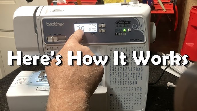 Beginner Sewing & Quilting Machine Review - Brother XR9550