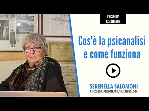 Video: Cos'è La Psicoanalisi E Come 