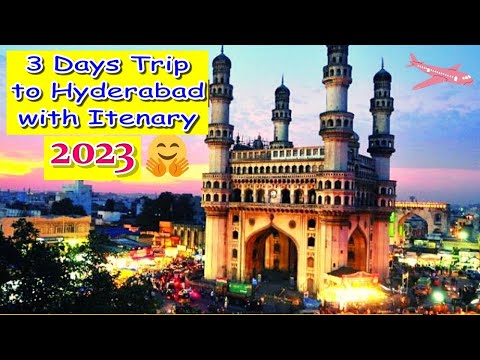 3Days Itenary For Hyderabad With Main Attractions|3Days Trip To Hyderabad |HyderabadTour|2023|Hindi