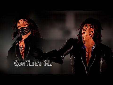 【鬼滅のMMD】『サイバーサンダーサイダー』【黒死牟】#黒死牟 #demonslayer #鬼滅の刃mmd #鬼滅の刃 #上弦の壱 #継国厳勝 #mmd鬼滅の刃