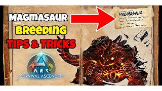What a FULL Magmasaur Breeding Cycle Looks Like in ARK Ascended