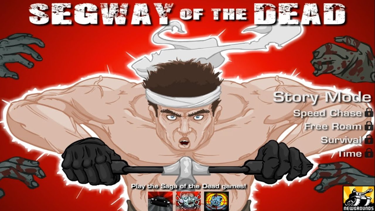 Segway of the Dead - (Флеш-игра) [Первое апреля]