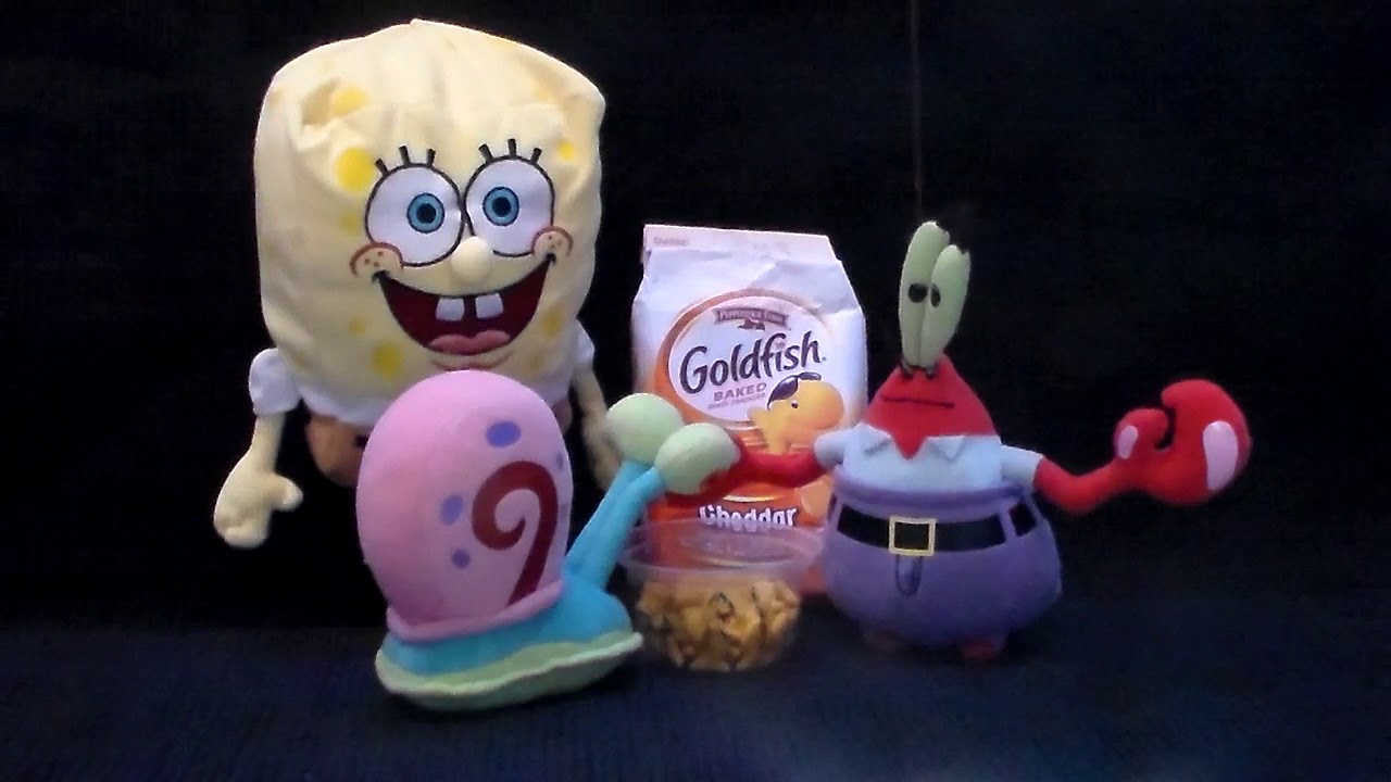 SpongeBob's Cheddar Goldfish Crackers Commercial YouTube