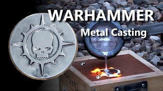 Warhammer 40k - Metal Casting a Novamarine Chapter Emblem