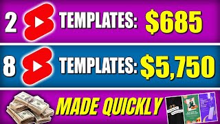 How To Make Money With YouTube Shorts By Using Simple TEMPLATES To Create Videos! screenshot 4