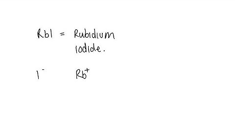 Rubidium iodide crystallizes with a cubic unit cell that contains iodide ions at the corners and a …