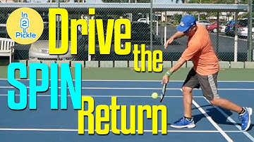 Handling SPIN pickleball returns | Two Options | In2Pickle