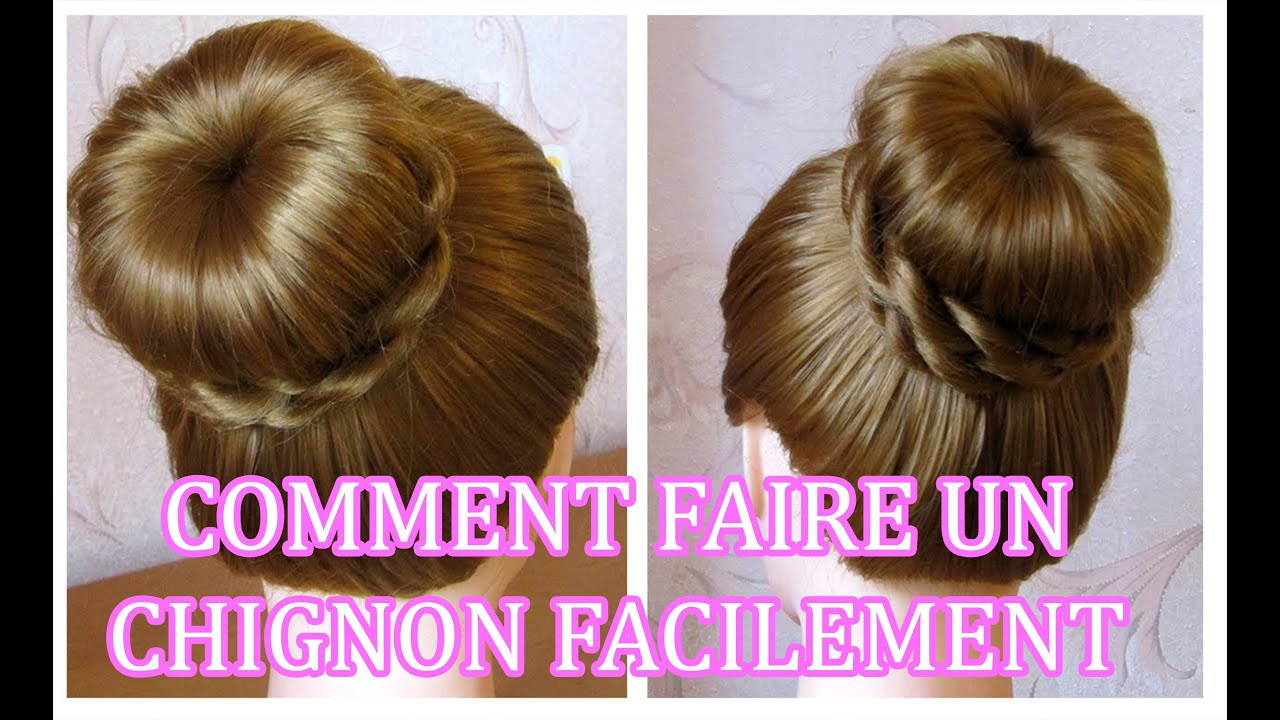 Comment faire un Chignon rapide pour entrainement et compétition!
