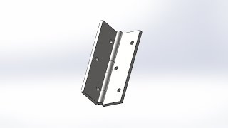Solidworks | How to make Mechanical Hinge In Solidworks | Solidworks Tutorial
