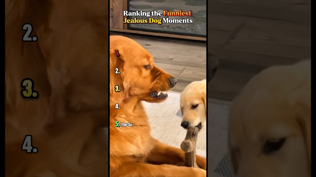 Ranking the Funniest Jealous Dog Moments