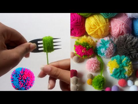Vídeo: 3 maneiras de fazer pompons de papel